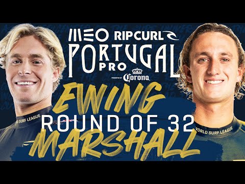 Ethan Ewing vs Jake Marshall | MEO Rip Curl Pro Portugal - Round of 32 Heat Replay