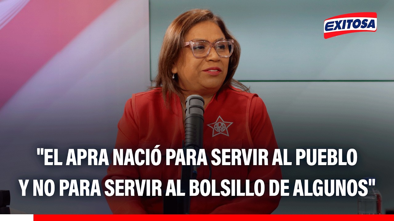 🔴🔵 Mónica Yaya busca liderar Lima junto al Partido Aprista Peruano