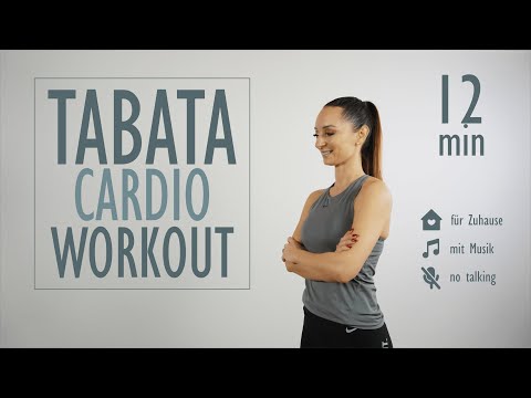 12 MIN TABATA WORKOUT CARDIO / kurz und intensiv | Katja Seifried