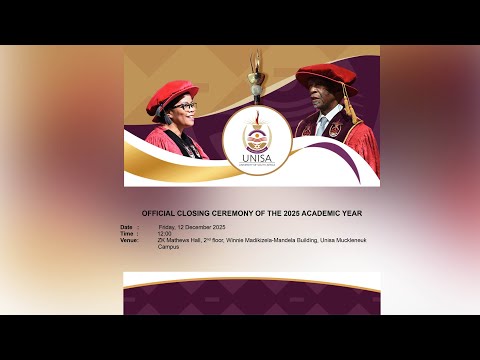 OFFICIAL CLOSING CEREMONY OF THE 2025 ACADEMIC YEAR