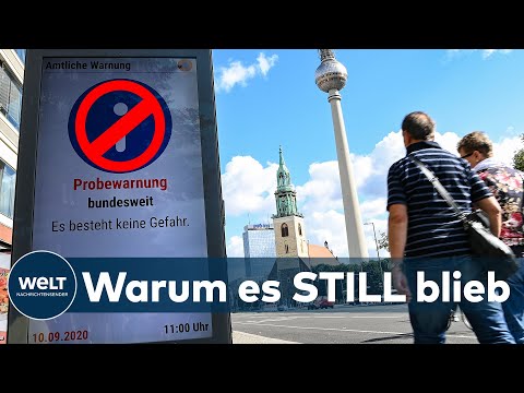 WARNTAG ohne WARUNG: Apps versagen - Probealarm wird zum Fehlalarm