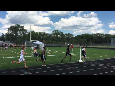 Andrew 800m AAU Region 14 national qualifier, Brooklyn MN, 7/2/2016