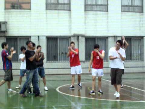 (120121) After the game was over: everyone danced to Mazeltov together! (: