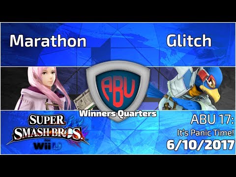 ABU 17: Marathon (Robin) vs. Glitch (Falco) - SSB4 Singles Winners Quarters
