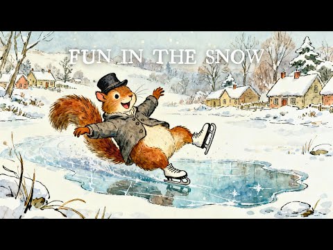 A Gentle Snow Day in the Quiet Village ❄️ | Cozy Winter Music for Reading, Relaxing & Calm Joy
