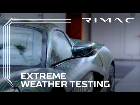 Rimac Nevera Extreme Weather Testing