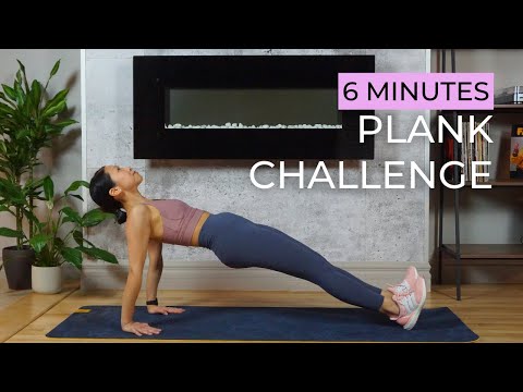 6 MIN PLANK CHALLENGE WORKOUT at HOME (no equipment)