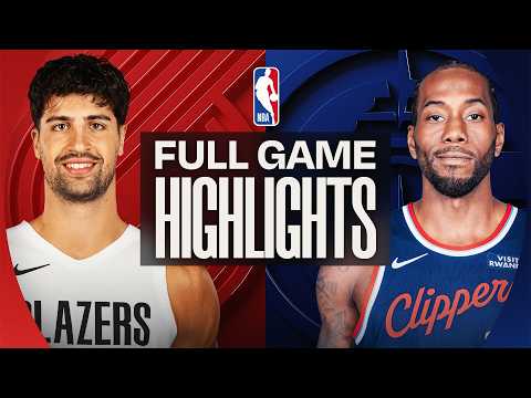 TRAIL BLAZERS at CLIPPERS | FULL GAME HIGHLIGHTS | March 31, 2026