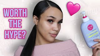 TIKTOK VIRAL EOS SHEA BUTTER VANILLA CASHMERE BODY LOTION!🍦
