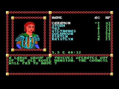 Let's Play Pool of Radiance - Part 19 - Cadorna quest part 2