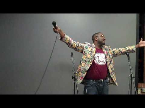 George Huff from American Idol - We Tell Stories Poetry Night - July 2010