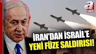 İran, İsrail'e Yeni Füze Saldırısı Başlattı! | A Haber