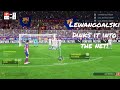 Robert Lewandowski inside foot curl free kick | EA FC 24 | PS5