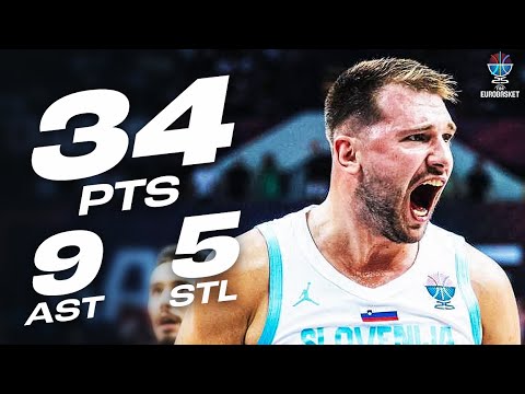 Luka Dončić Was ON FIRE vs Poland! | FIBA EuroBasket 2025 | August 28, 2025