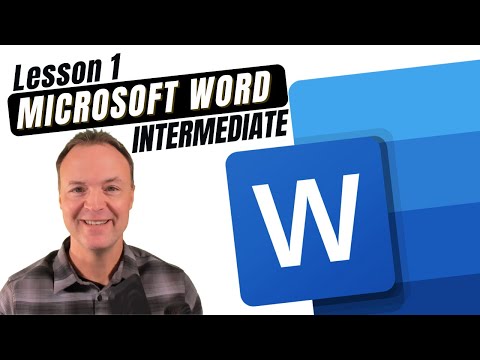 Microsoft Word Tutorial - Intermediate Lesson 1