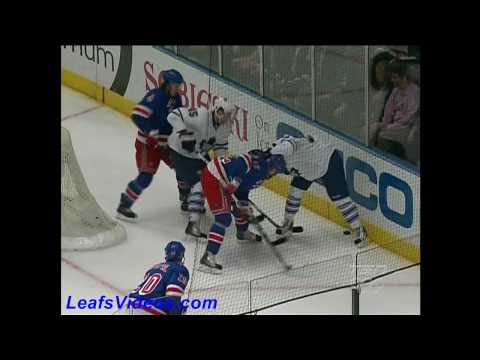 TOR 0 @ NYR 2 - Vinny Prospal Scores - 100407