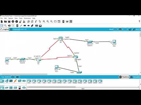Implementación Básica del protocolo EIGRP