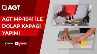 AGT MP-1041 ile Dolap Kapağı Yapımı | AGT Mobilya Profilleri Kullanım 