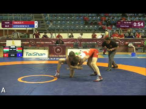 Ferenc TAKACS (HUN) - Dzmitry DZENISENIYA (BLR).mp4