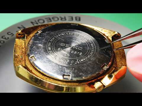 Restoring His Late Grandfather's Watch So He Can Wear It At His Wedding