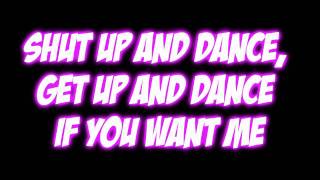 Victoria Duffield - Shut Up and Dance Lyrics