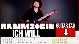 ?RAMMSTEIN?[ Ich Will ] cover by Dotti Brothers | LESSON | GUITAR TAB