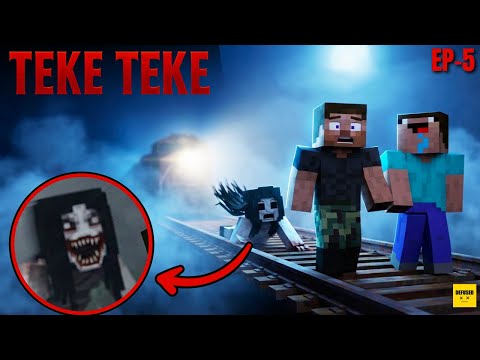 The Crawling Lady 😨 Ep-5 | TEKE TEKE S2 | Minecraft Horror Story