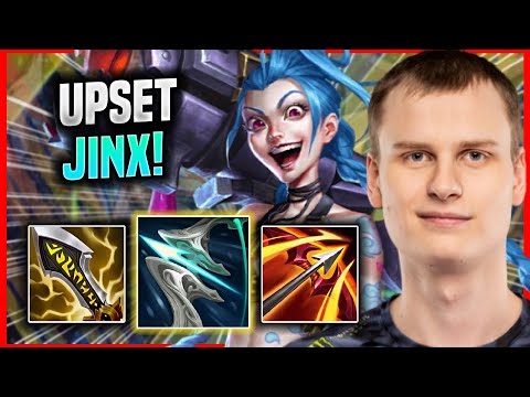 UPSET IS A MONSTER WITH JINX! - FNC Upset Plays Jinx ADC vs Jhin! | Preseason 2022