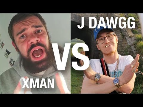Xman vs J Dawgg The Last Man Standing Rap Battle Tournament [Round 1] @dhackmedia