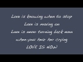 Love is Now 