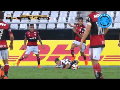 Juan Fernando Quintero - Flamengo vs River Plate (28/02/2018) Copa libertadores