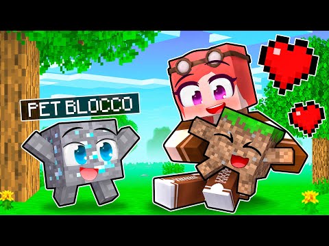 I BABY BLOCCHI DIVENTANO TUOI AMICI SU MINECRAFT!
