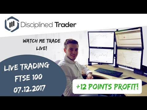 Live Day Trading (Indices/Forex) - 7th December 2017 - Exactly As Predicted