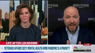 RIECKHOFF ON MSNBC LIVE WITH STEPHANIE RUHLE - VETERANS WITH PTSD DURING THE PANDEMIC