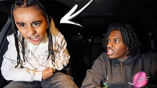 I Pulled Up On 8 Year Old Drill Rapper For The First Time *Gone Wrong*