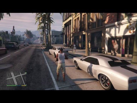 Grand Theft Auto V - 100% Walkthrough Part 104 [PS4] – Mission: Gauntlet - Rockford Hills