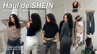 HAUL DE SHEIN 2024 🛍️ ESTO es lo que compraría SÍ o SÍ ✅ Creando mi armario cápsula con básicos 🔝✨