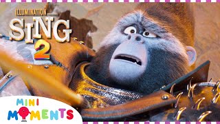 A Sky Full Of Stars 🦍🌟 | Sing Along With Johnny | Full Song | Sing 2 | Movie Moments | Mini Moments