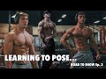 Learning Men's Physique Posing | Battleship Iowa Tour