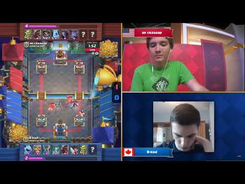 ‪FAIL B Rad VS Ah Craaaap   2017 Clash Royale Crown Championship Fall NA Top 10 W2‬‏   YouTube