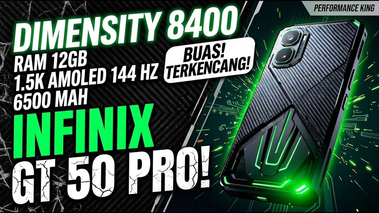 Infinix GT 50 Pro, HP 9020mAh Terbaru, Redmi Note 15 Spesial Edition & Xiaomi TV Stick HD 2nd gen‼️