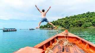 BOAT TRIP in CAMBODIA | Sihanoukville Vlog
