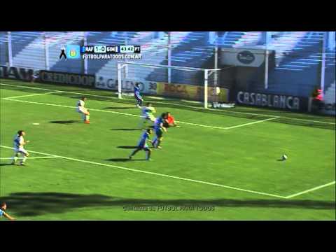 Se lo perdió Bonifacio. Rafaela 1 - Gimnasia LP 0. Fecha 6. Primera División 2014. FPT