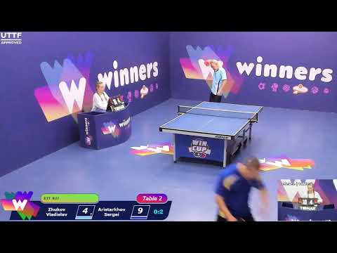 WINners CUP table 2  08.10 Zhukov Vladislav - Aristarkhov Sergei 17:30