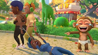 FINALMENTE! A SEGURANÇA DO ZOOLÓGICO FOI PRESA NO I AM MONKEY