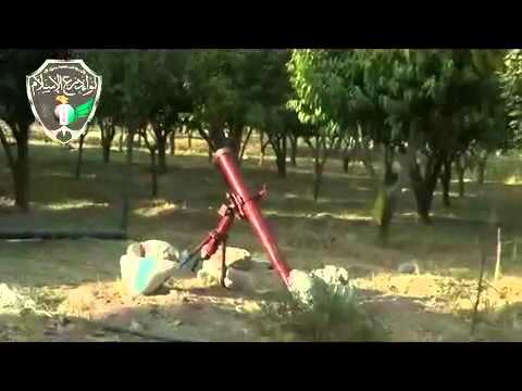 استهداف  قوات النظام بقذائف الهاون من قبل لواء درع الإسلام في دير سلمان في محافظة ريف دمشق