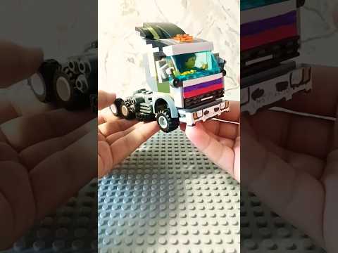 ЛЕГЕНДА КАМАЗ 54115.ПО МОТИВАМ СЕРИАЛА ДАЛЬНОБОЙЩИКИ ИЗ ЛЕГО #сериал #дальнобойщики #лего #shorts