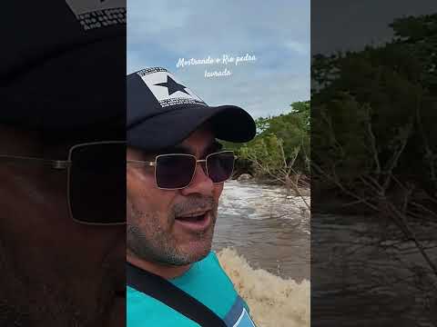 hashtag Roça mostrando o Rio pedra lavrada no Ingá na Paraíba hashtag agronomia