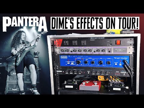 Dimebag Darrell's Effects Tour with Zakk Wylde & Pantera!