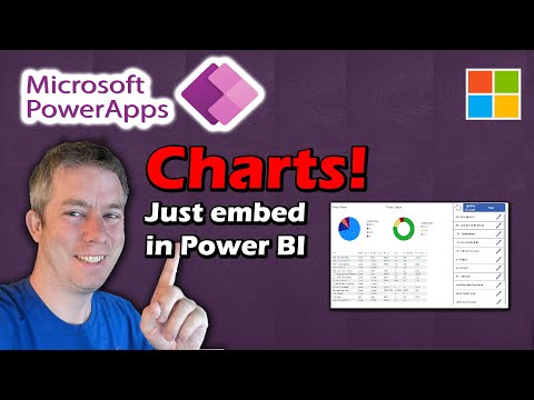 Charts in Power Apps? Use Power BI it's Easy! Charts in Power Apps? Use Power BI it's Easy!